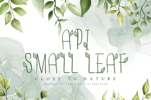 Api-smallleaf: A Fresh, Versatile Font for Creative Projects