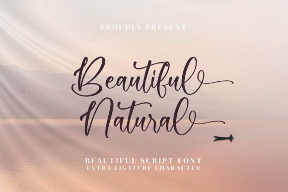 Beautiful Natural Typeface: A Handwritten Font for Editorial Calm