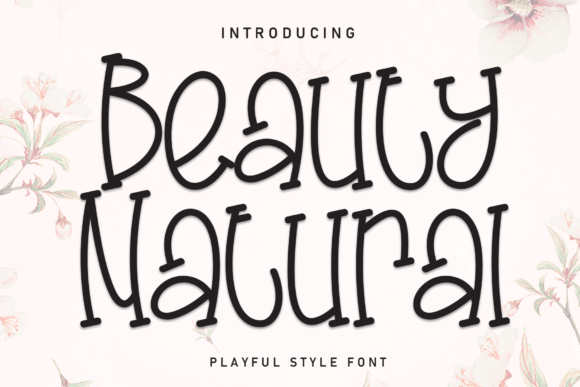 Beauty Natural Font: A Playful Handwritten Typeface for Makers