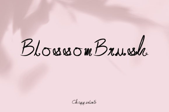 Blossombrush: A Whimsical Typeface for Expressive Web Design