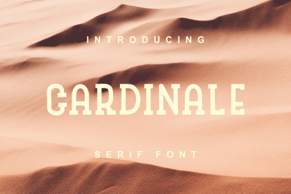 Cardinale: A Serif Typeface for Refined Editorial Design