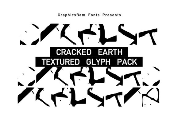 Cracked Earth Glyphs: A Typeface for Grounded Editorial Design