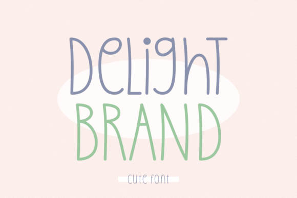 Delight Brand: The Perfect Handwritten Typeface for Handmade Goods