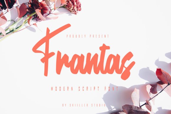 Frantas: A Script Handwritten Font for Editorial Design