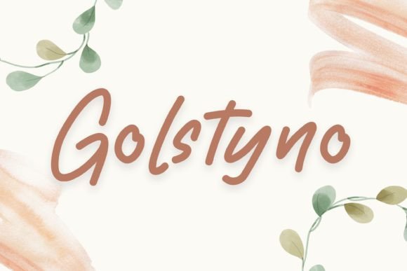 Golstyno: The Handwritten Typeface That Elevates Campaign Visuals