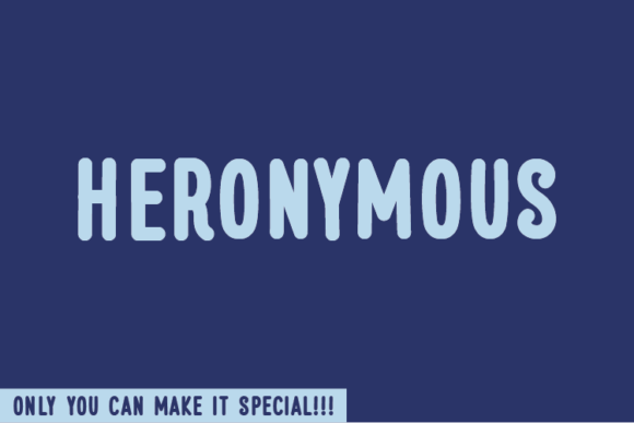 Heronymous Typeface Review: A Unique Handwritten Font for Branding