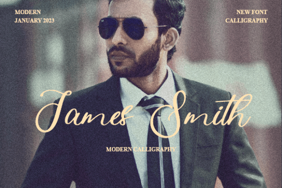 James Smith: The Exquisite Handwritten Font for Authentic Brand Identity