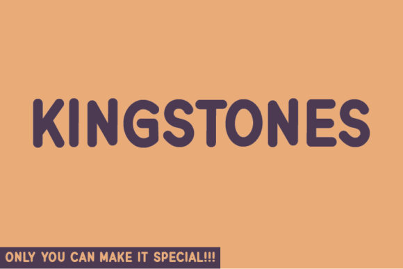 Kingstones: The Handwritten Font for Authentic Small Business Branding