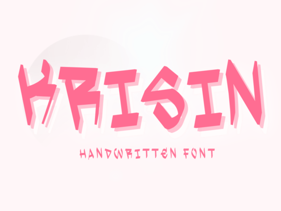 Krisin: A Sweet Handwritten Font for Authentic Brand Identities