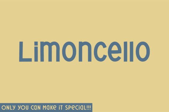 Limoncello: A Handwritten Script Font for Distinctive Web Design