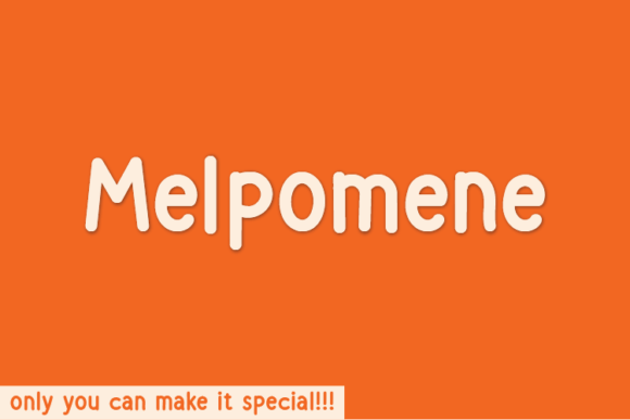 Melpomene: A Handwritten Font for Authentic Digital Branding