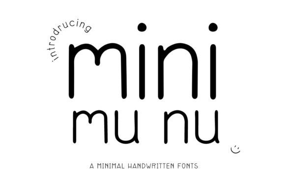 Mini Munu: A Sweet Handwritten Font for Authentic Brand Identity