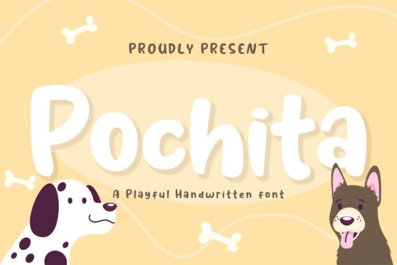 Pochita Typeface: A Playful Handwritten Font for Branding