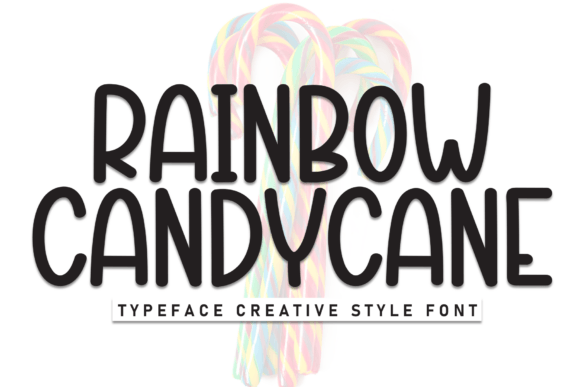 Rainbow Candycane: A Playful Script Font for Creative Projects