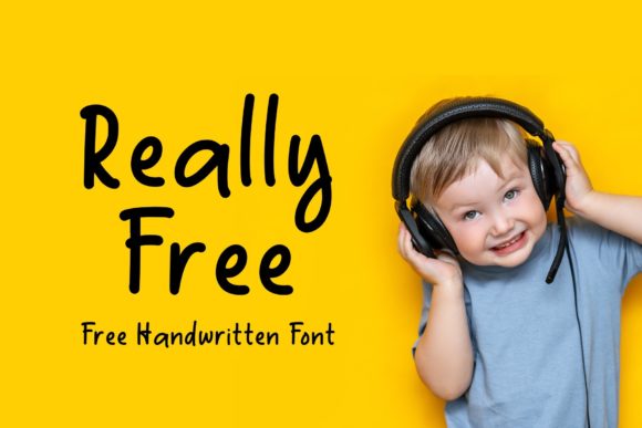 Really Free: The Handwritten Typeface That Brings Your Crafts to Life