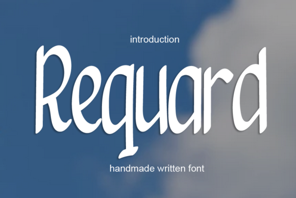Requard: The Handwritten Typeface for Scroll-Stopping Visuals