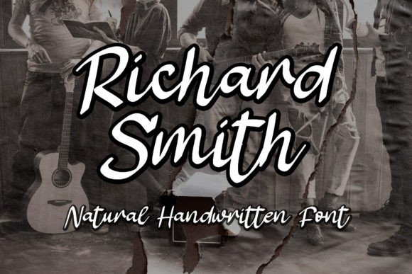 Richard Smith: A Handwritten Font for Authentic Brand Storytelling
