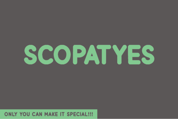 Scopatyes: The Handwritten Font That Transforms Small Business Branding