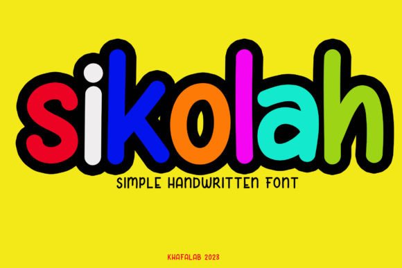 Sikolah: The Handwritten Font That Boosts Social Media Engagement