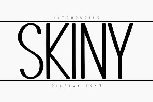 Skiny: A Handwritten Font for Editorial Calm and Readability