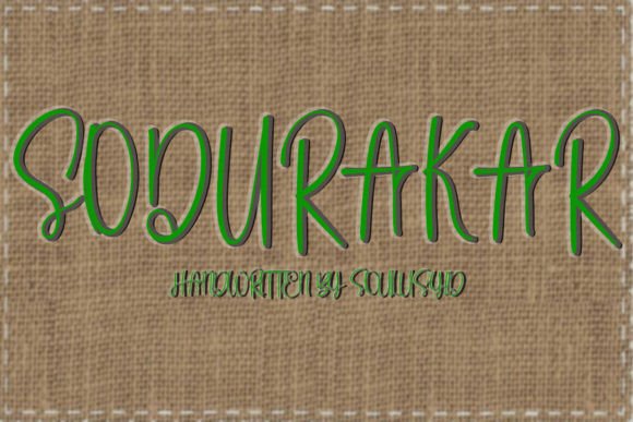 Soduraker Typeface: Adding a Human Touch to Your Brand Identity