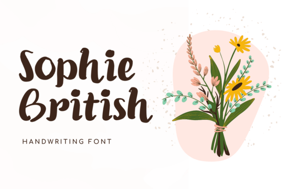 Sophie British: A Handwritten Font for Modern Web Design