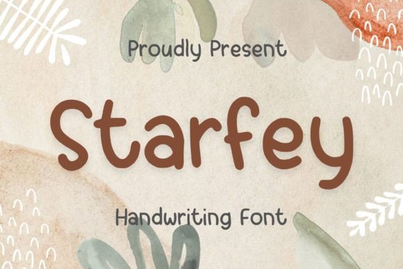 Starfey: The Handwritten Typeface for Authentic Brand Identity