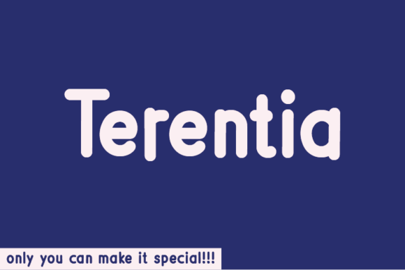 Terentia: The Handwritten Typeface for Authentic Craft Branding