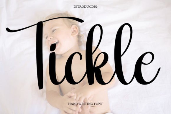 Tickle: A Handwritten Font for Authentic Small Business Branding
